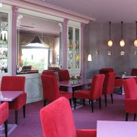 Salon contigu à la salle à manger du restaurant Les Terrasses