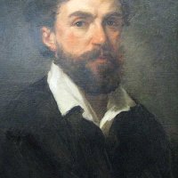 Gustave Courbet - Portrait supposé de Félix Bracquemond (circa 1870)