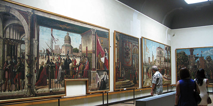 Venise Accademia Légende de ste Ursule Carpaccio venise accademia carpaccio